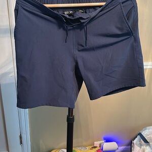 Ten Thousand Men's Athletic Shorts - Navy Blue